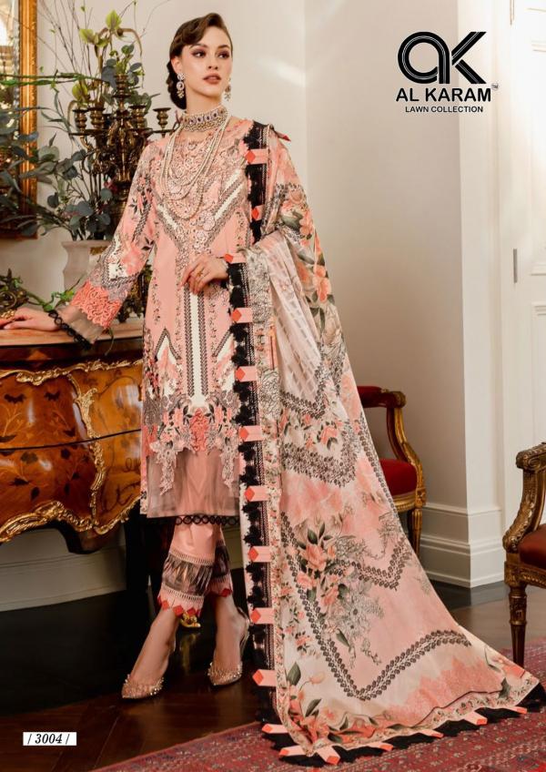 Al Karam Queen S Court Vol-3 Cotton Exclusive Designer Dress Material